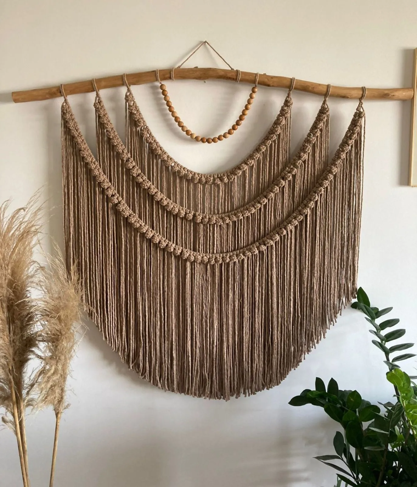 Painel em Macramê Gringo