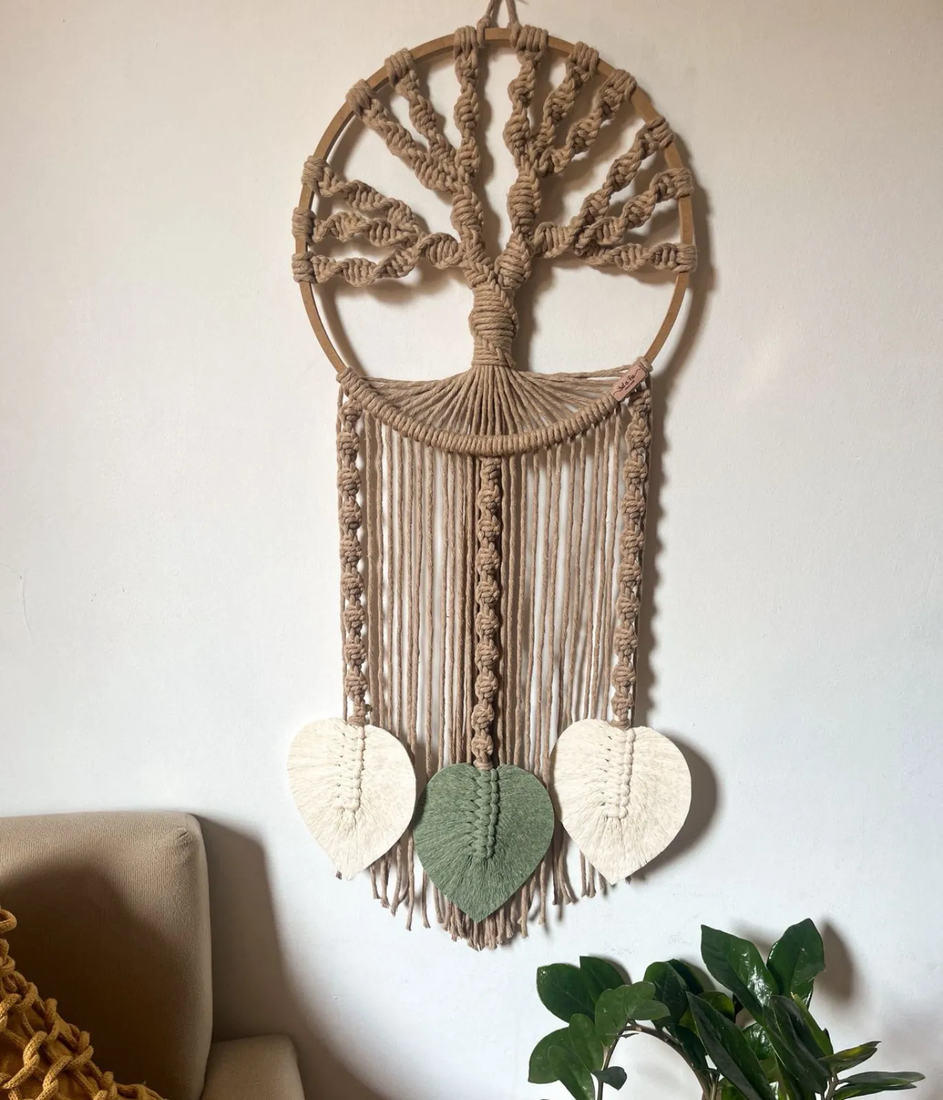 Árvore da Vida em Macramê